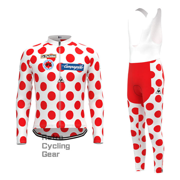 Le Parisien Retro Long Sleeve Cycling Kit