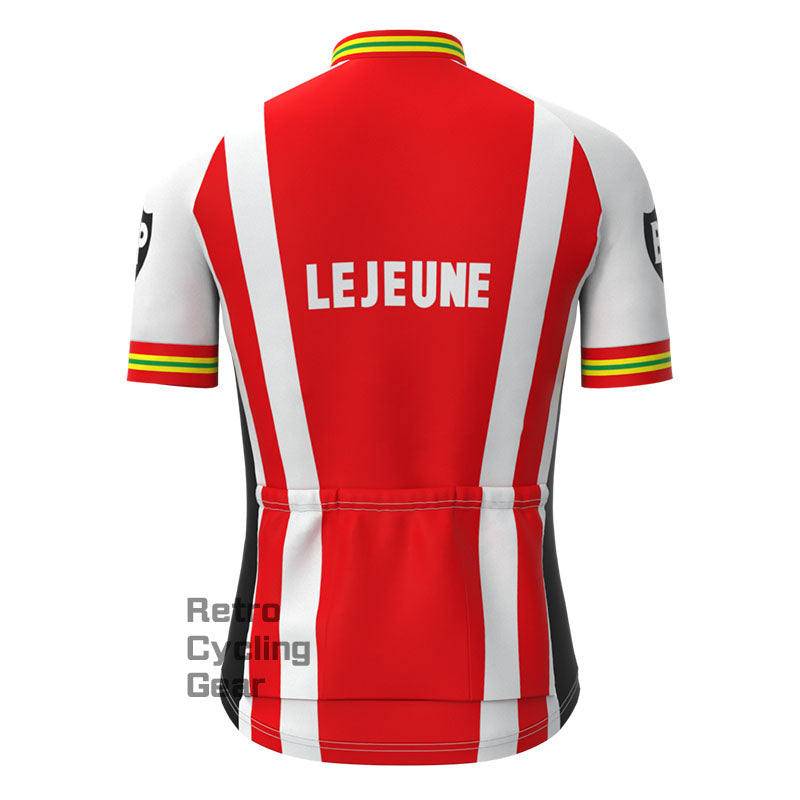 Casquette Cycliste Vintage Lejeune BP - Années 80, Rouge, Vélo Rétro