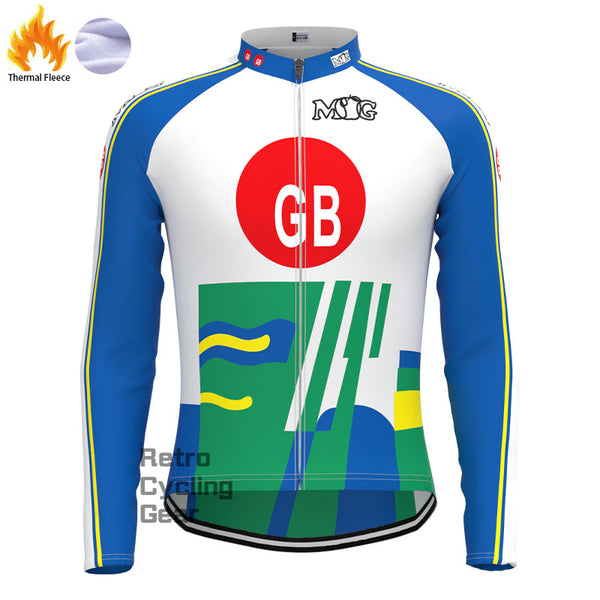 GB Fleece Retro Long Sleeves Jerseys
