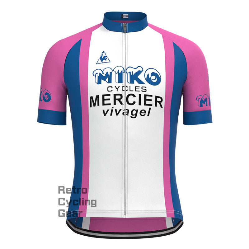 MIKO Purple Retro Short sleeves Jersey