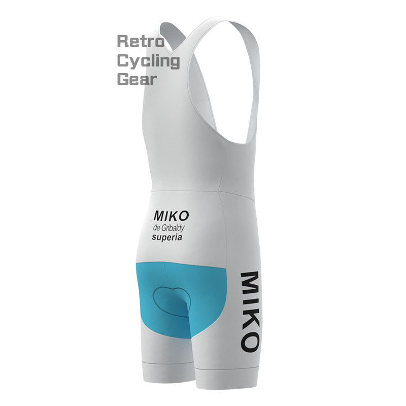 MIKO Blue Retro Cycling Shorts