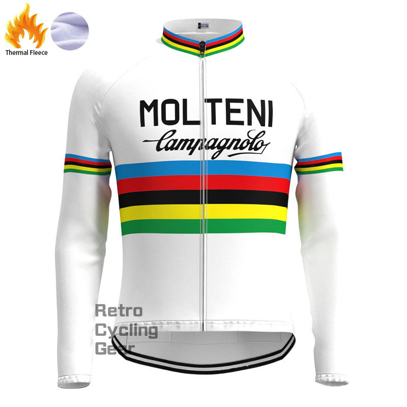 MOLTENI Fleece Retro Cycling Kits