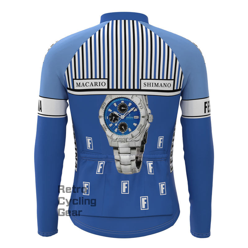 Macario Fleece Retro Long Sleeves Jerseys