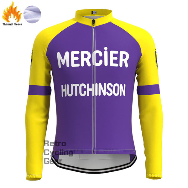 Mercier Fleece Retro Long Sleeves Jerseys