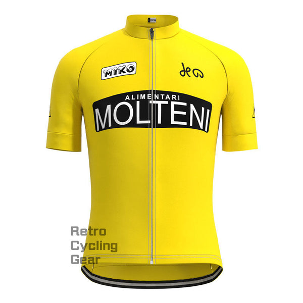 Molteni Yellow Retro Short sleeves Jersey