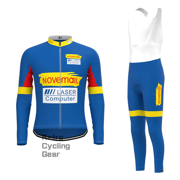 Novemail Retro Long Sleeve Cycling Kit