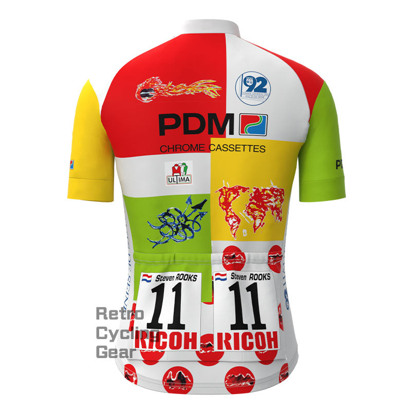 PDM ULTIMA Pattern Retro Short sleeves Jersey