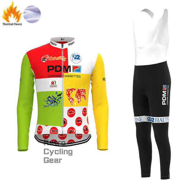 PDM ULTIMA Pattern Fleece Retro Cycling Kits