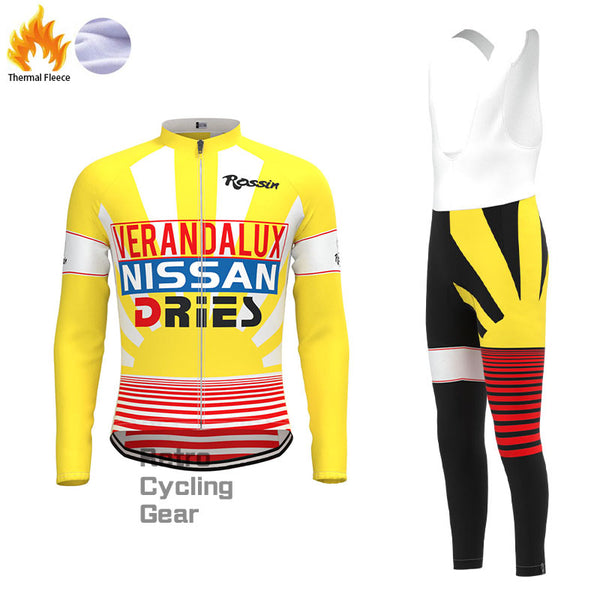 DRIES Light Fleece Retro Cycling Kits