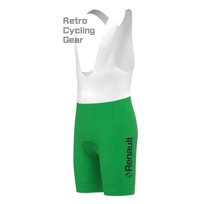 Renault Green Retro Short Sleeve Cycling Kit