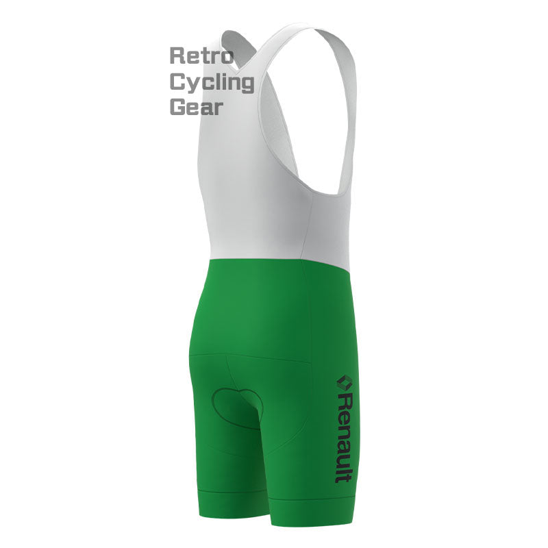 Renault Green Retro Short Sleeve Cycling Kit