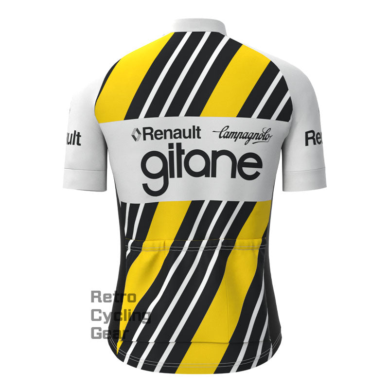 Renault Stripe Retro Short sleeves Jersey