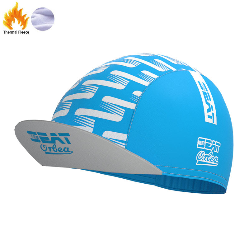 SEAT Blue Retro Cycling Cap