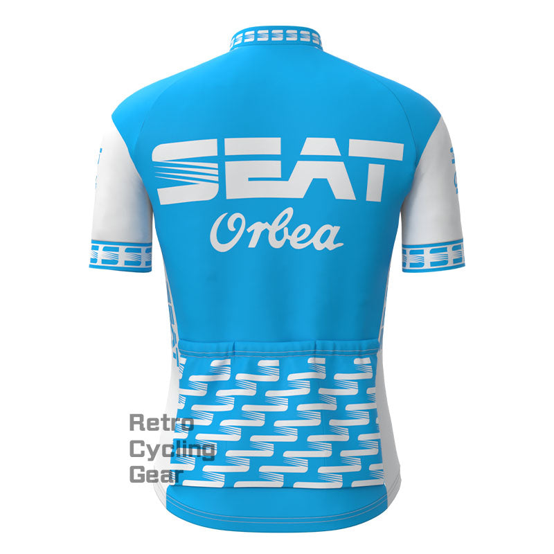 SEAT Blue Retro Short sleeves Jersey