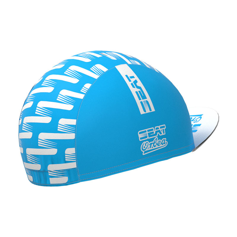SEAT Blue Retro Cycling Cap