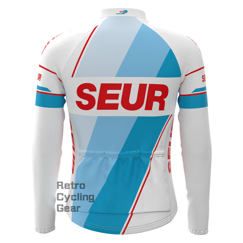 SEUR Fleece Retro Long Sleeves Jerseys