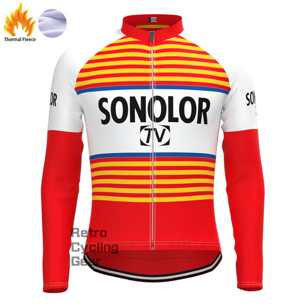 SONOLOR Fleece Retro Long Sleeves Jerseys