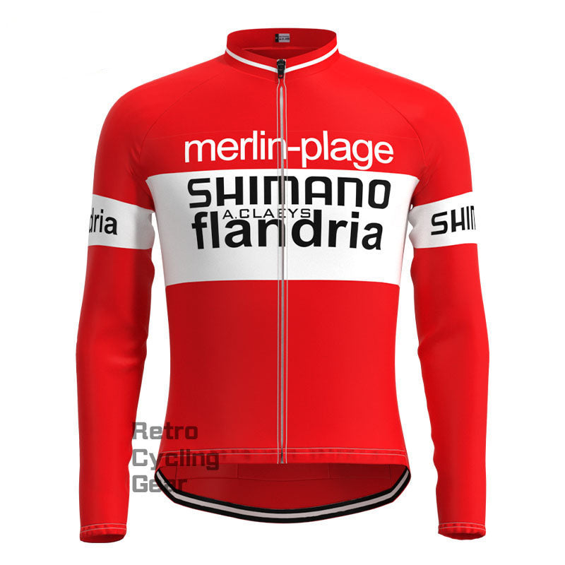 Shimano Retro Long Sleeves Jersey