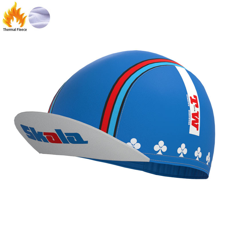 Skala Blue Retro Cycling Cap