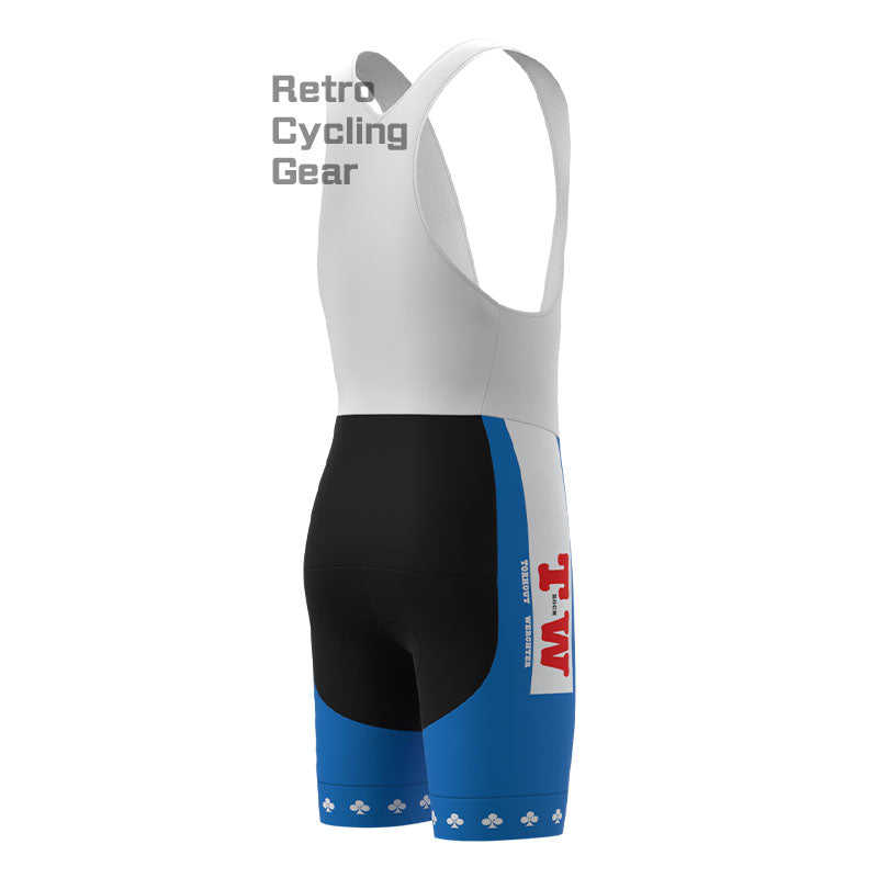 Skala Blue Retro Short Sleeve Cycling Kit