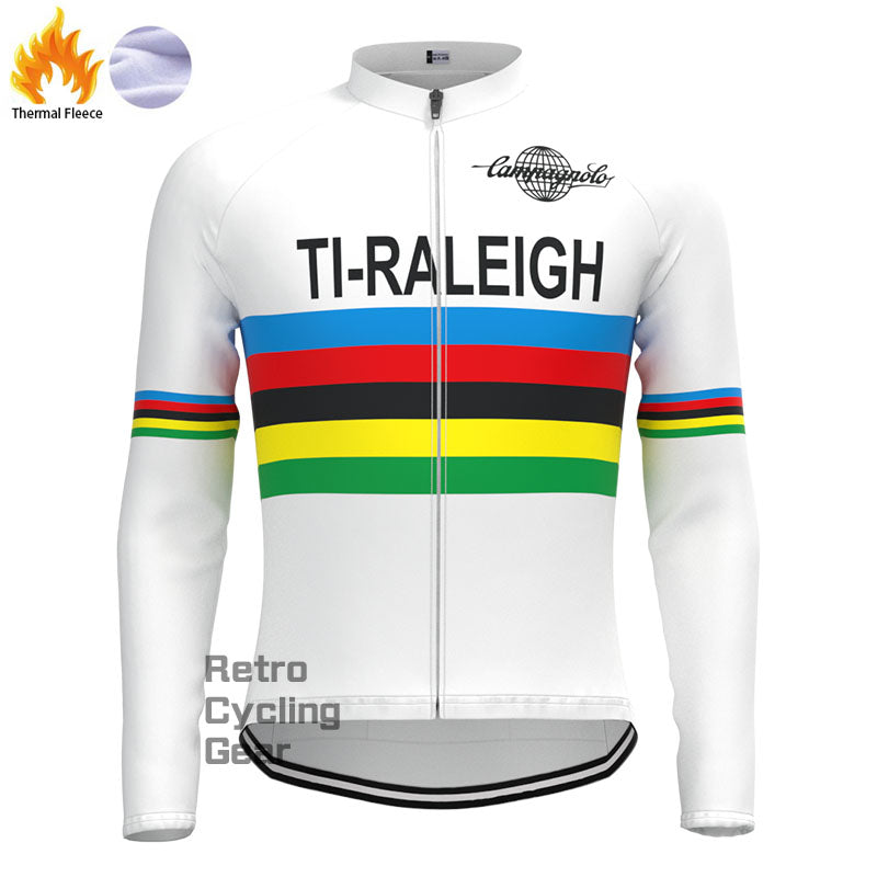 TI-Raleigh Fleece Retro Long Sleeves Jerseys