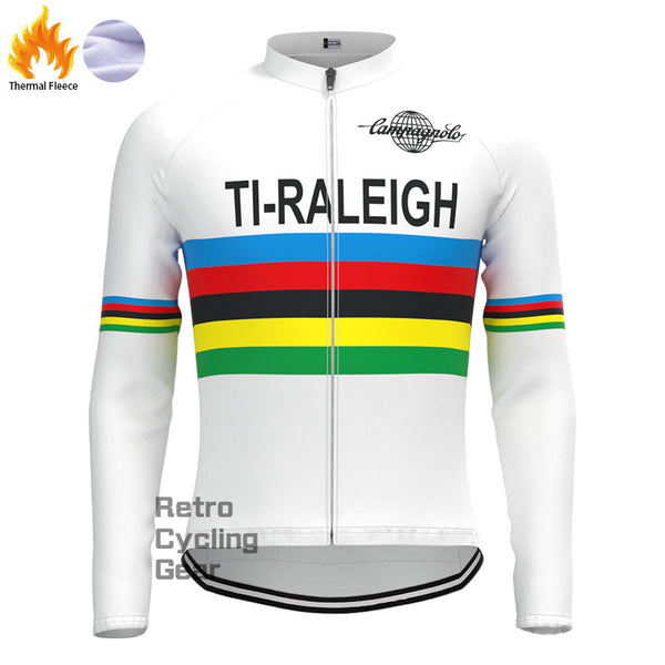 TI-Raleigh Fleece Retro Long Sleeves Jerseys