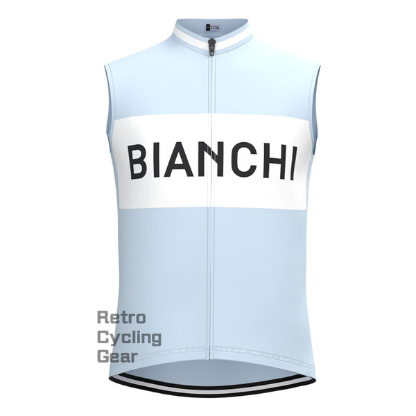 Bianchi Baby Blue Retro Cycling Vest