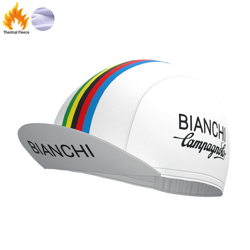 Bianchi Stripe Retro Cycling Cap