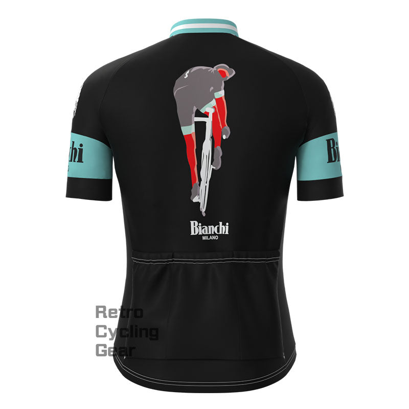 Bianchi Rider Retro Short sleeves Jersey