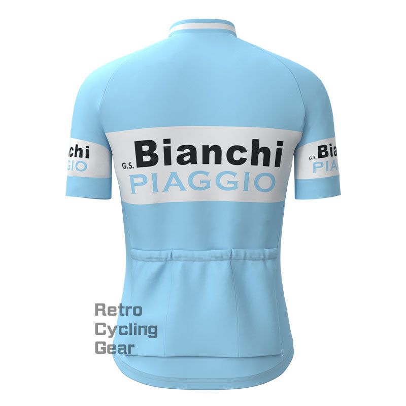 Bianchi Piaggio Retro Kurzarmtrikot