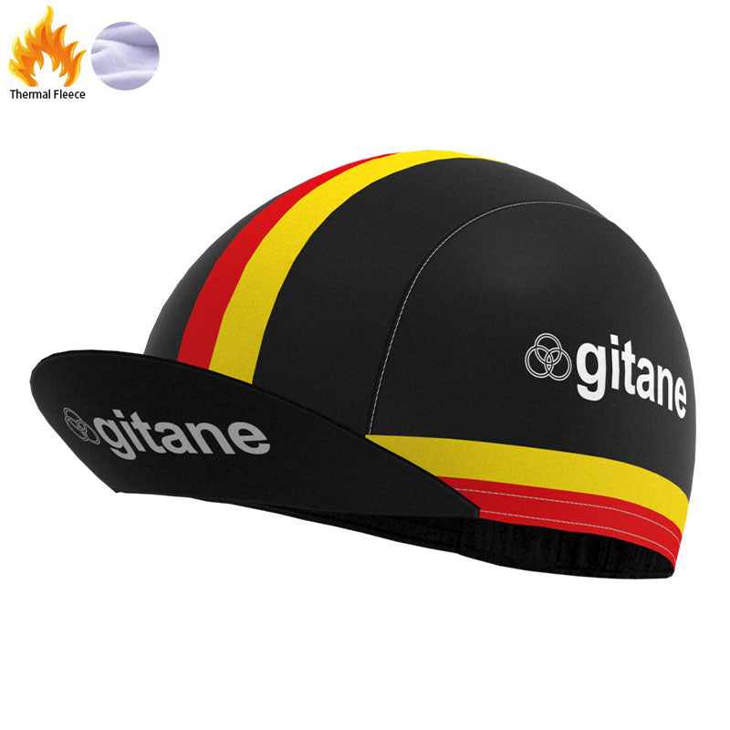 gitane Black-Red Retro Cycling Cap