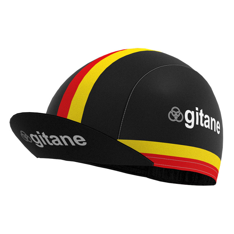 gitane Black-Red Retro Cycling Cap