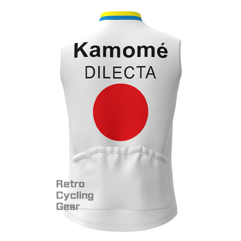 Kamome Fleece Retro Cycling Vest