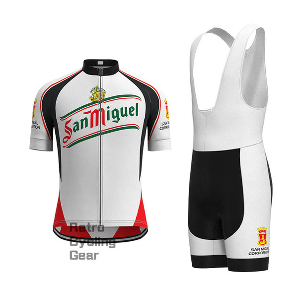 San Miguel Retro Short Sleeve Cycling Kit