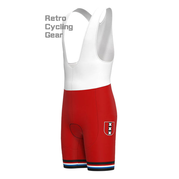 Amsterdam Red Retro Cycling Shorts