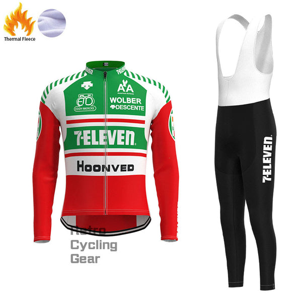 Hoonved Fleece Retro Cycling Kits