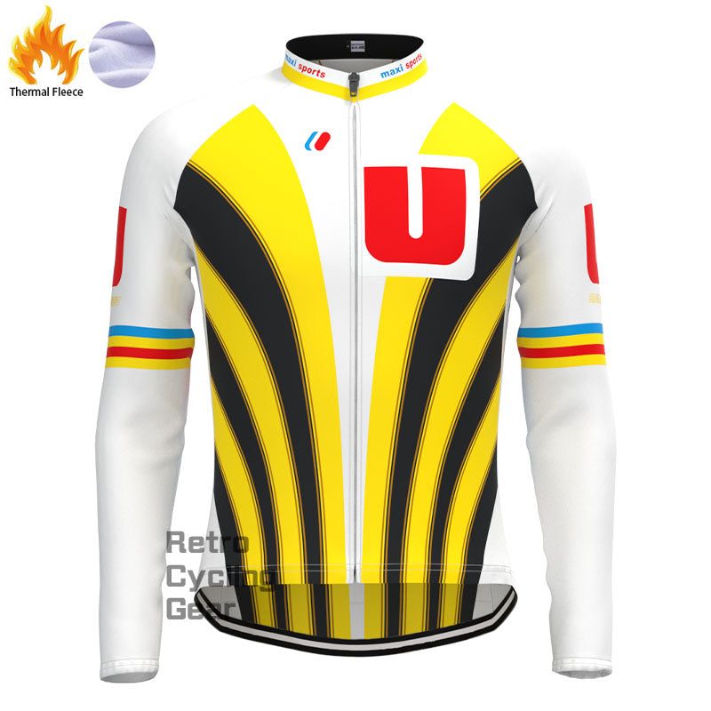 Raleigh Tigger Fleece Retro Long Sleeves Jerseys