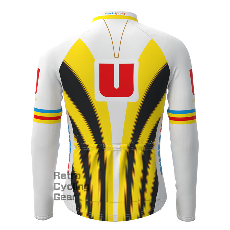 Raleigh Tigger Fleece Retro Long Sleeves Jerseys