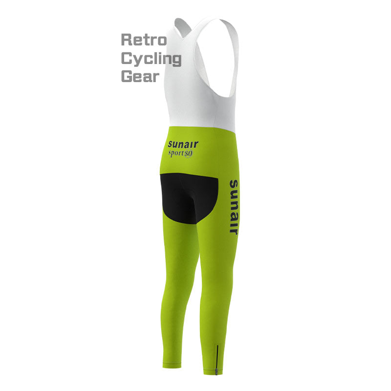 sunair Green Retro Cycling Pants
